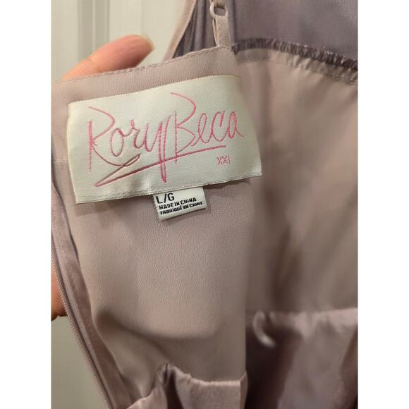 Rory Beca Purple Sundress with Hi low hem - Picture 8 of 11